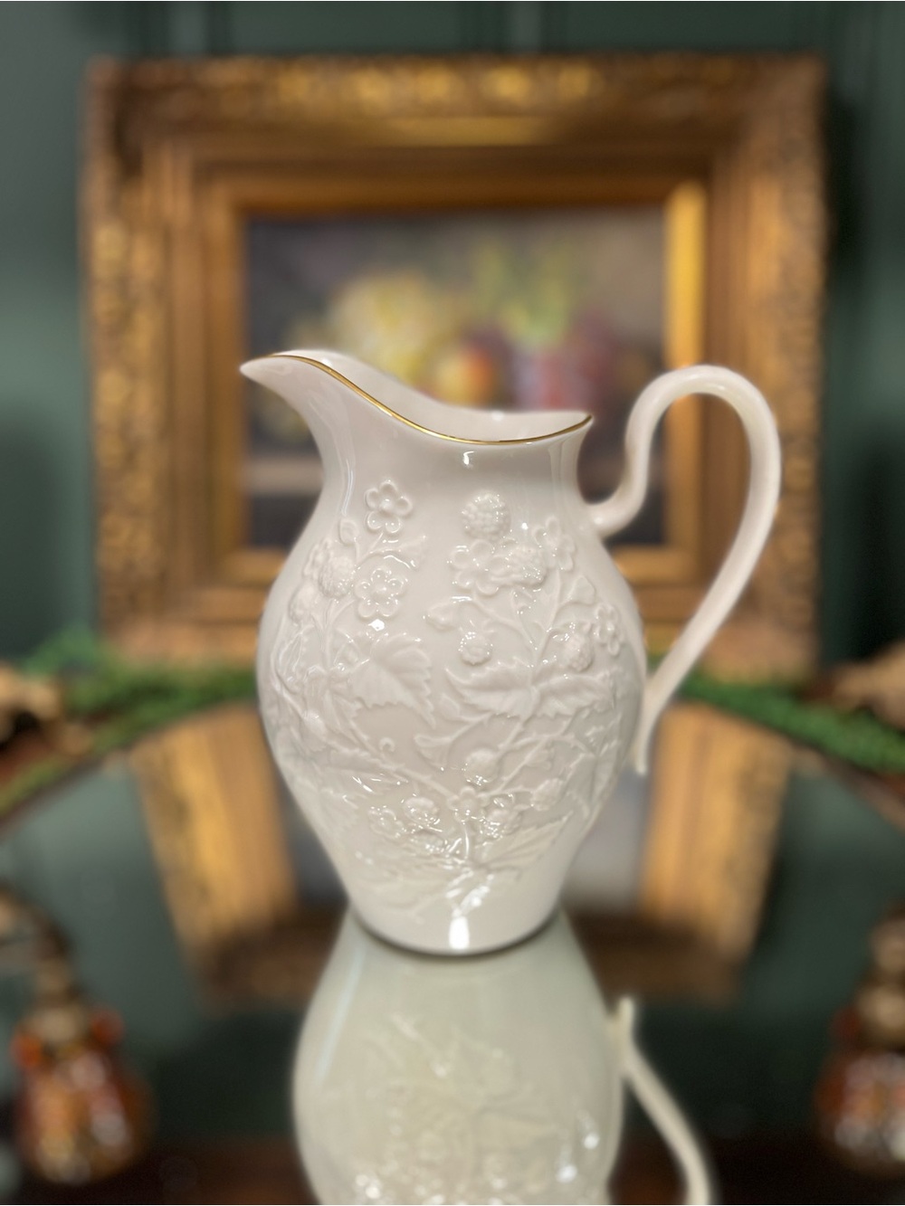 Lenox blackberry pitcher
